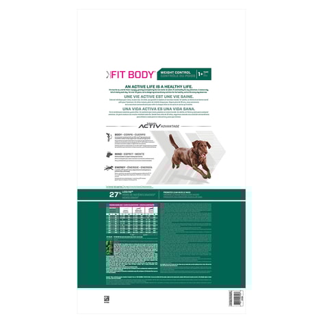 Fit Body Weight Control Large Breed Dry Dog Food image 1