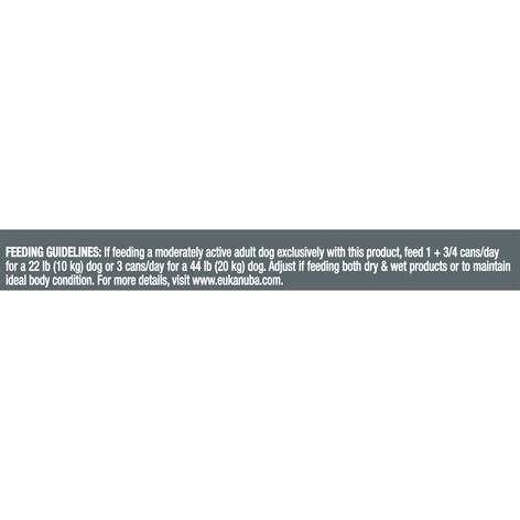 Eukanuba™ Adult Mixed Grill Chicken & Beef Dinner in Gravy Canned Dog Food, 12.5 oz, case of 12 image 1