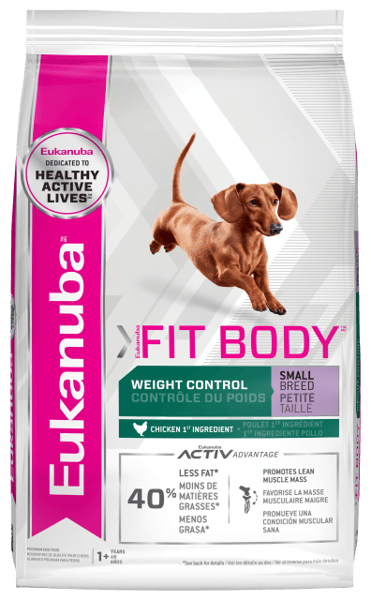 Fit Body Weight Control Small Breed Dry Dog Food