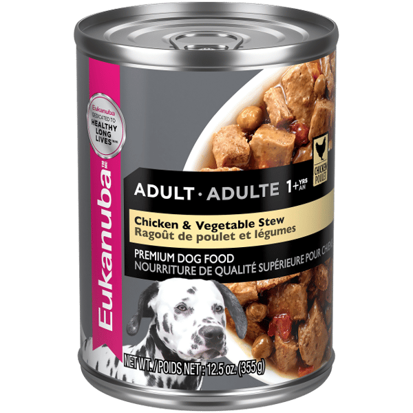 Eukanuba™ Adult Chicken & Vegetable Stew Canned Dog Food, 12.5 oz, case of 12 image 1