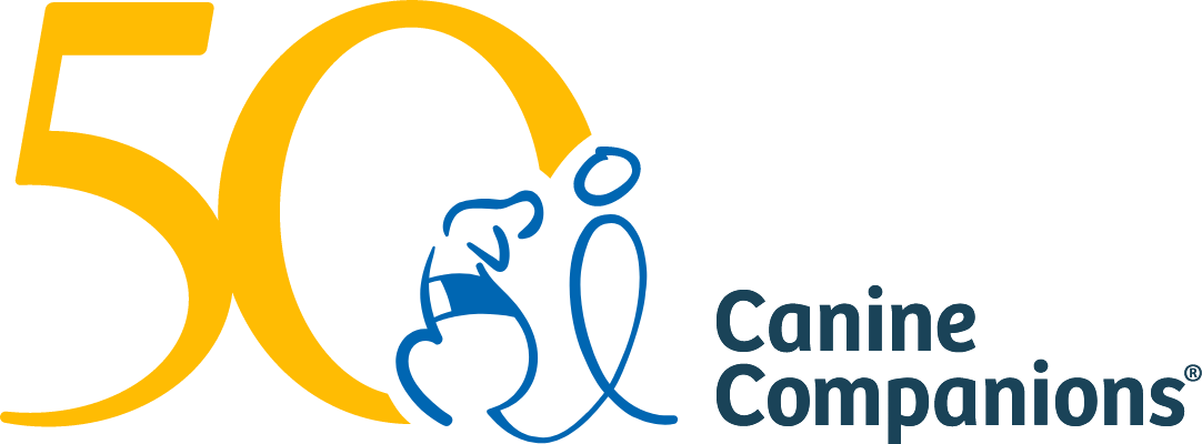 canine companions 50th anniversary logo